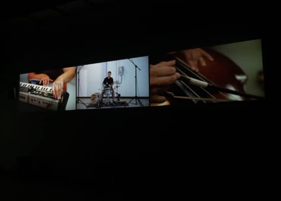 Image: Anthony Almendarez, Hello, My Name is ______, 2022, video and sound installation.