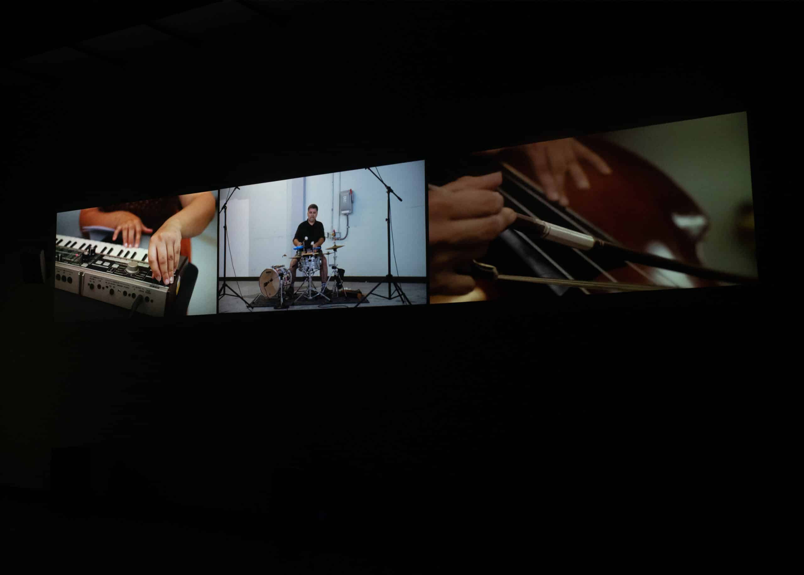 Image: Anthony Almendarez, Hello My Name Is _____, 2022, video and sound installation. Photo courtesy of the artist.